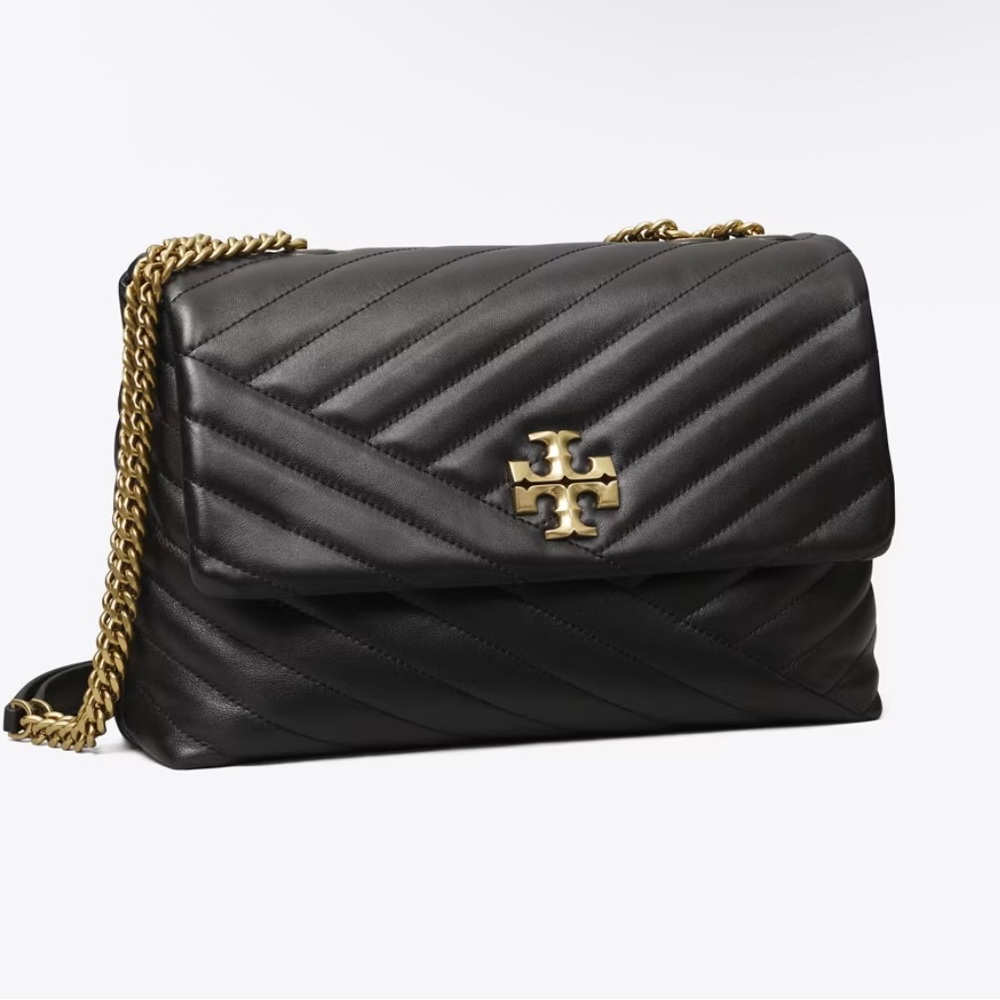 Tory Burch Kira Chevron Convertible Purse/ Bag - Picture 14 of 16